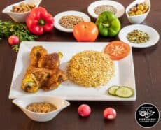 Viandes — spécialités yéménites du restaurant Hadramaout